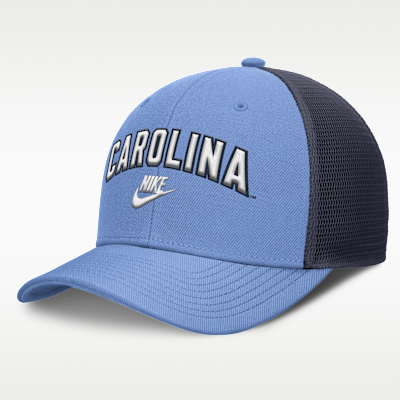 North Carolina Legacy Arch Rise Men's Nike Dri-FIT College Trucker Adjustable Hat