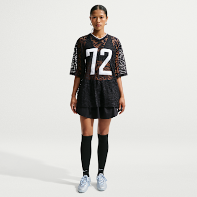 Nike Sportswear Chill Lace Bol Kesimli Kadın Forması görsel 4
