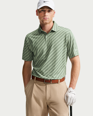 Мужские  Nike Velocity Dri-FIT Striped Golf Polo