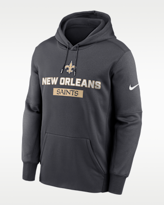 Мужское худи New Orleans Saints Toss Sweep Men’s Nike Therma NFL Pullover Hoodie