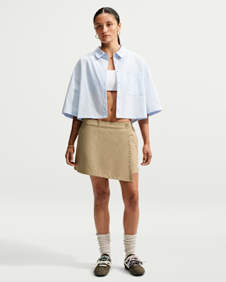 Женские Nike Sportswear Mid-Rise Skort
