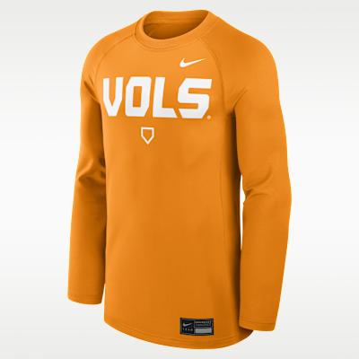 Tennessee Dugout Game Time Men's Nike Dri-FIT College Long-Sleeve T-Shirt