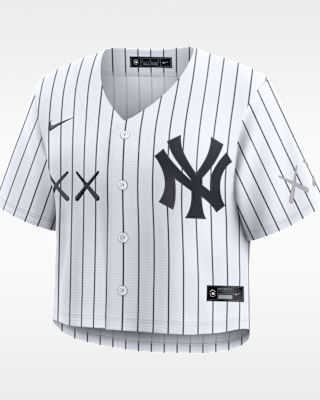Женские джерси New York Yankees Nike x KAWS MLB Cropped Replica Jersey