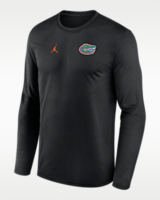 Мужская футболка Florida Sideline Legend Small Logo Jordan Brand Dri-FIT College Long-Sleeve