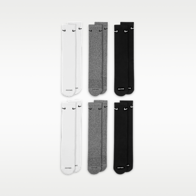 Nike Everyday Plus Cushioned Training Crew Socks (6 Pairs)