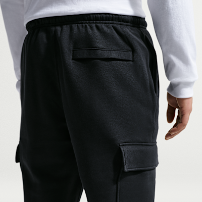 Nike Club Fleece Erkek Kargo Eşofman Altı görsel 3