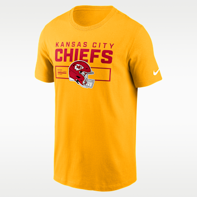 Kansas City Chiefs Helmet Essential Men's Nike NFL T-Shirt