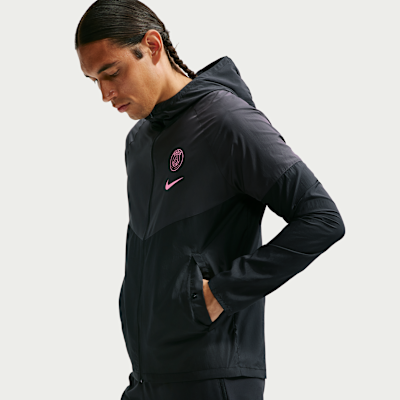 Nike Paris Saint-Germain City Side Erkek Futbol Ceketi görsel 3