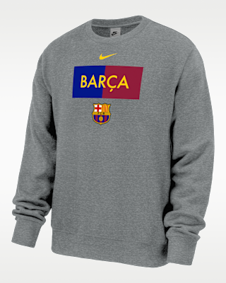 Мужской свитшот Barcelona Club Fleece Nike Crew-Neck