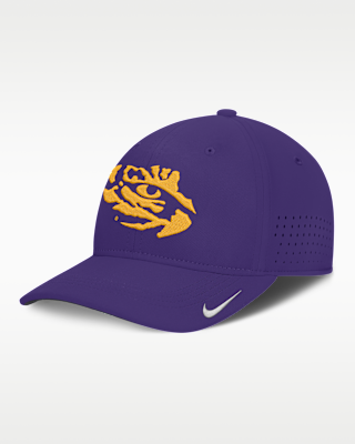 Мужские LSU Sideline Practice Nike Dri-FIT College Hat