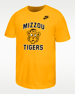 Детская футболка Missouri Tigers Big Kids' Nike Football для футбола