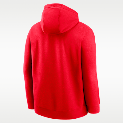 Sudadera con gorro sin cierre Nike de la NFL para hombre San Francisco 49ers Club Logo