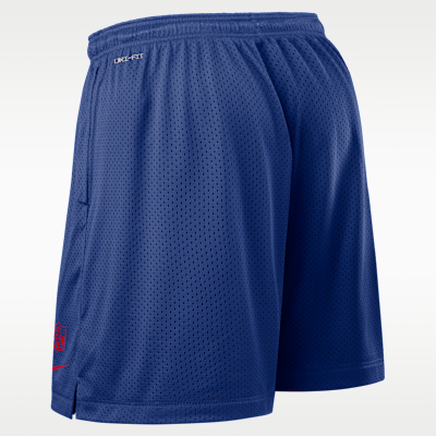 Shorts Nike Dri-FIT de la NFL para hombre New York Giants Sideline Reversible