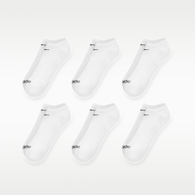 Nike Everyday Plus Cushioned Training No-Show Socks (6 Pairs)