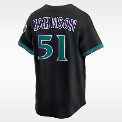 Randy Johnson Arizona Diamondbacks Cooperstown Men's Nike Dri-FIT ADV MLB Limited Jersey