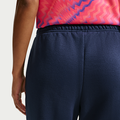 Nike Studio Fleece Orta Kalınlıkta Normal Belli Açık Paçalı Kadın Eşofman Altı görsel 3