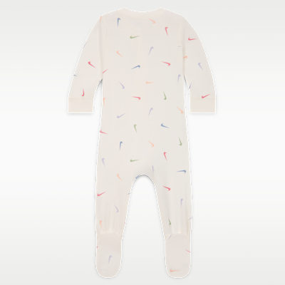 Nike Baby (0-9M) Printed Viscose Footed Coverall