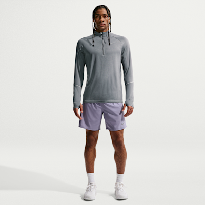 Nike Miler Dri-FIT Yarım Fermuarlı Erkek Koşu Üstü görsel 4