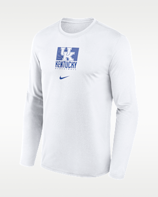 Мужская футболка Kentucky Courtside Nike Dri-FIT College Long-Sleeve