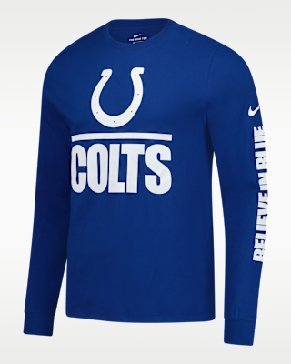 Indianapolis Colts Split Local Men's Nike NFL Long-Sleeve T-Shirt