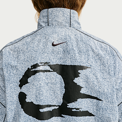 Nike Club Rules Oversize Tam Boy Fermuarlı Erkek Ceketi görsel 2