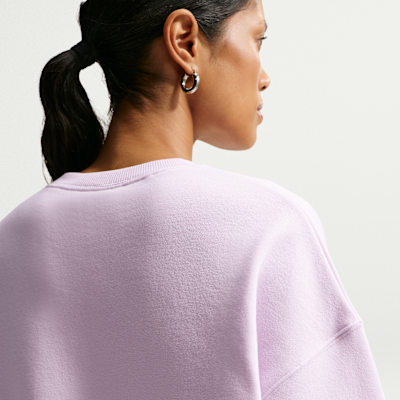 Nike Studio Fleece Orta Kalınlıkta Oversize Crew Kadın Sweatshirt'ü görsel 2