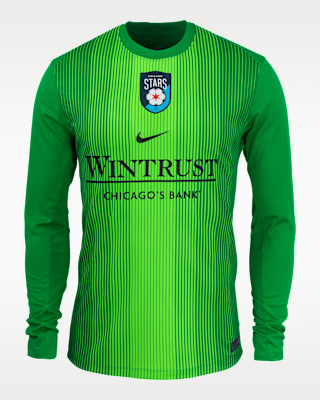 Мужские джерси Alyssa Naeher Chicago Stars FC 2025 Stadium Goalkeeper Nike NWSL Replica Jersey