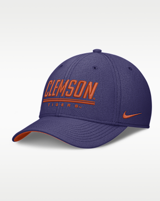 Женские Clemson Sideline Rise Nike Dri-FIT College Hat