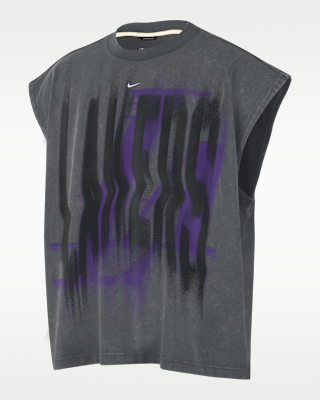 Мужские  Los Angeles Lakers Standard Issue Nike Sleeveless Basketball Top для баскетбола