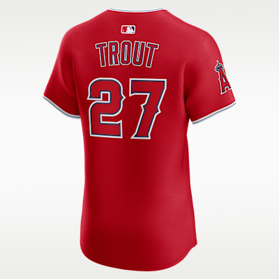 Mike Trout Los Angeles Angels Men's Nike Dri-FIT ADV MLB Elite Jersey