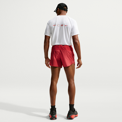 Nike Stride Dri-FIT ADV Kısa Kollu Erkek Koşu Üstü görsel 5
