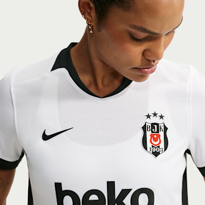 Nike Beşiktaş J.K. 2026/27 İç Saha Nike Dri-FIT Kadın Futbol Taraftar Forması görsel 3