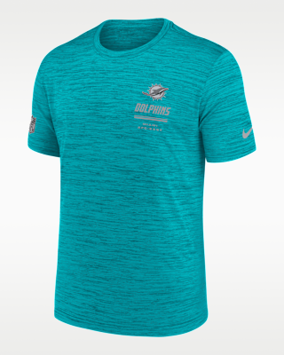 Мужская футболка Miami Dolphins Sideline Team Issue Velocity Nike Dri-FIT NFL