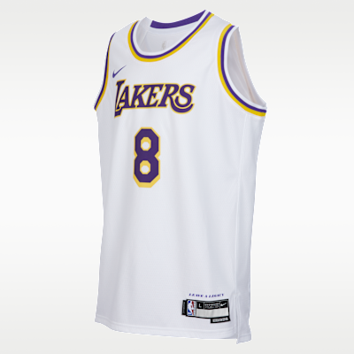 Los Angeles Lakers Association Edition Older Kids' Nike NBA Swingman Jersey