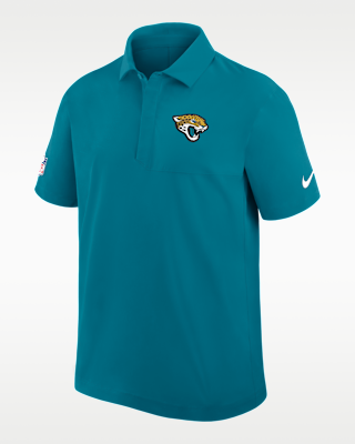 Мужское поло Nike Dri-FIT NFL бирюзового цвета от Jacksonville Jaguars City Pride Sideline
