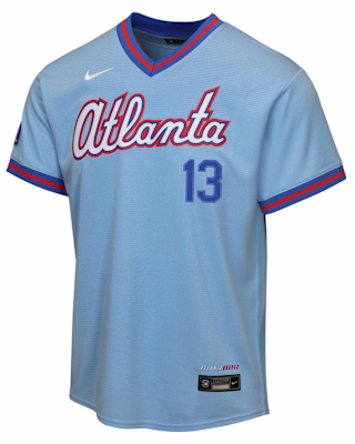 Детские джерси Ronald AcuÒa Jr. Atlanta Braves City Connect Big Kid's Nike MLB Stadium Jersey