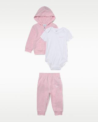 Детские  Nike Baby 3-Piece Bodysuit and Pants Set