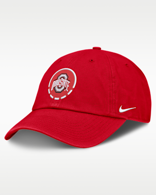 Мужские Ohio State Natural Club Nike College Adjustable Hat