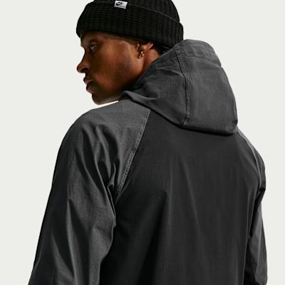 Nike Paris Saint-Germain Tech Windrunner Nike Tam Boy Fermuarlı Dokuma Erkek Futbol Ceketi görsel 2