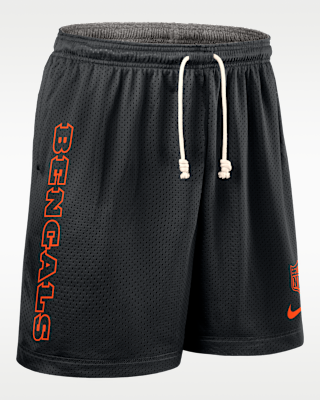 Мужские шорты Cincinnati Bengals Sideline Reversible Men’s Nike Dri-FIT NFL Shorts