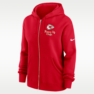 Kansas City Chiefs Phoenix Rewind Women's Nike NFL Full-Zip Hoodie