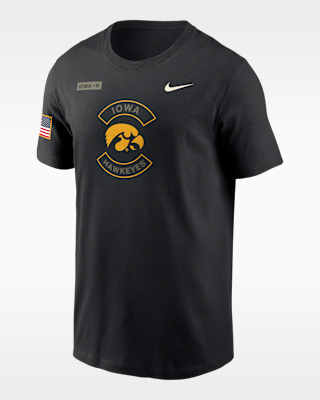 Мужская футболка Iowa Military Appreciation Nike Dri-FIT College