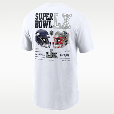 Super Bowl LX Bound Dueling Men's Nike NFL T-Shirt