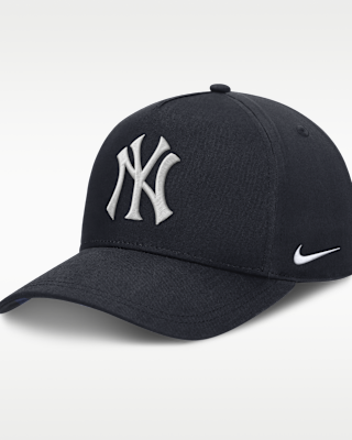 Мужские New York Yankees Rise Nike x KAWS Dri-FIT MLB A-Frame Trucker Adjustable Hat