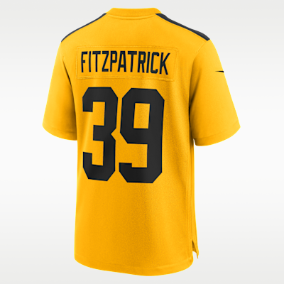 Jersey Nike de la NFL Game para hombre Minkah Fitzpatrick Pittsburgh Steelers