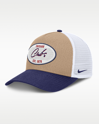 Мужские  Chicago Cubs Rise Nike MLB A-Frame Trucker Adjustable Hat