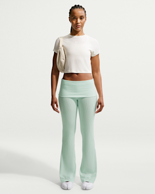 Nike Sportswear Chill Knit Women's Mid-Rise Tight Ribbed Trousers