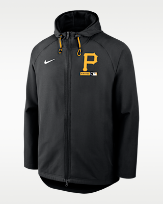 Мужская куртка Pittsburgh Pirates Authentic Collection Nike Therma-FIT MLB Full-Zip Hooded