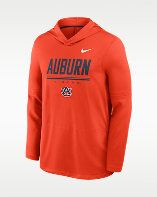 Мужские Auburn Sideline Nike Dri-FIT College Long-Sleeve Hooded Top