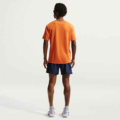 Nike Miler Dri-FIT 2'si 1 Arada 13 cm Erkek Koşu Şortu görsel 5